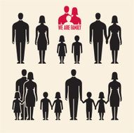 Family icons People