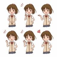 girl pose N79