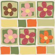 Vector seamless floral pattern N2
