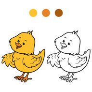 Coloring book (chick) N2