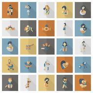 Happy Mothers Day Icons N536