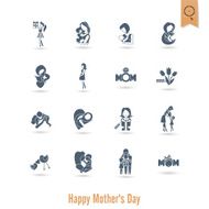 Happy Mothers Day Icons N546