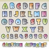 cartoon alphabet N4