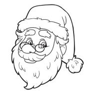 Coloring book (Santa Claus) N6