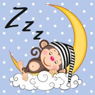 Sleeping monkey N3