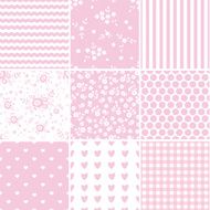 Set of abstract seamless patterns N4