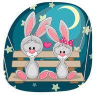 Lovers Rabbits N14