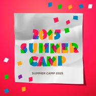 Travel themed Summer Camp poster N2