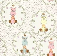 Cartoon Giraffe N15