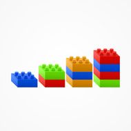Plastic building Blocks chart
