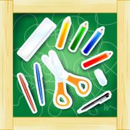 Back to school vector icons