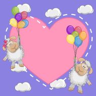 Lovers Sheep N11