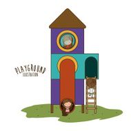 Playground design vector illustration N22