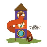 Playground design vector illustration N23