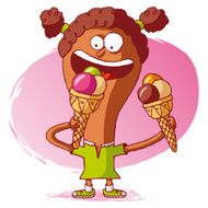Ice Cream Girl N4
