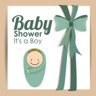 Baby shower design N388