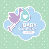 Baby shower design N394