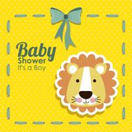 Baby shower design N399