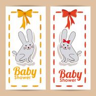 Baby shower design N401