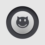 Vector modern circle icon Eps10 N4