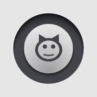Vector modern circle icon Eps10 N5