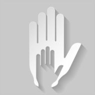 Paper helping hand N9
