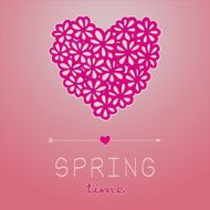 Spring time card N2