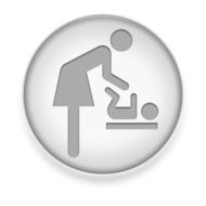 Icon Button Pictogram &quot;Baby Change&quot; N38