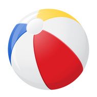 beach ball vector illustration N2