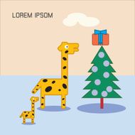 Giraffe Christmas