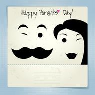 Happy Parents Day background or card N8