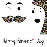 Happy Parents Day background or card N11