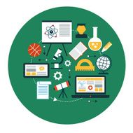 infographics background education N3