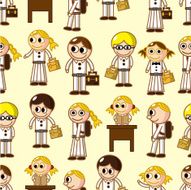 seamless student pattern N5