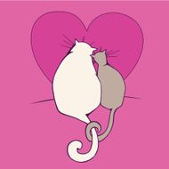 Valentines cats