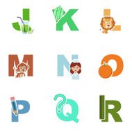 Alphabet illustration