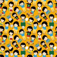 seamless student pattern N7
