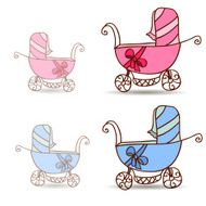 Baby stroller for girls and boys