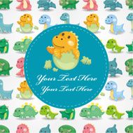 dinosaur card N6