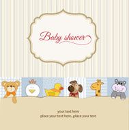 baby shower announcement card N9