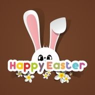 happy easter greeting card N26