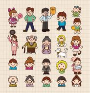 Cartoon Family N29