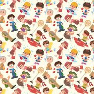 seamless student pattern N9