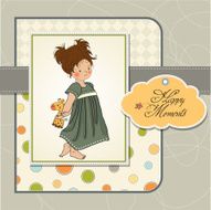 young girl going to bed N14