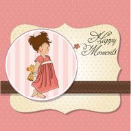 young girl going to bed N15