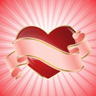 Vector card for Valentine Day