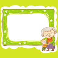 Grandma And Grandson Frame