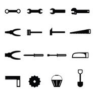 tools icon set N4