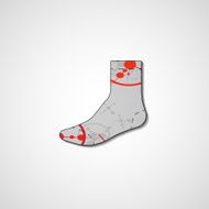 Abstract illustration on sock N140