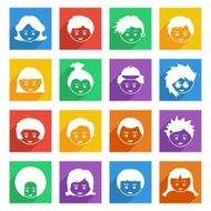 bright kids icons